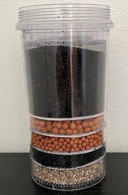 4 Stage Multilayered Round GAC -  Filter Cartridge