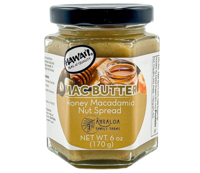 Roasted Macadamia Nut Honey Butter