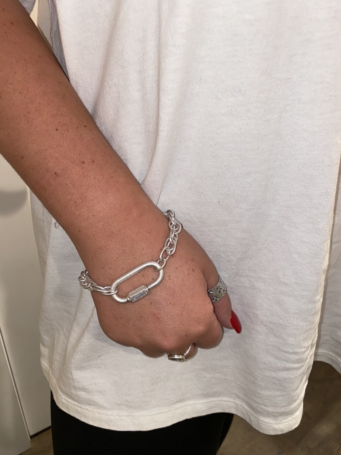 WH Chain w/Locket clasp bracelet