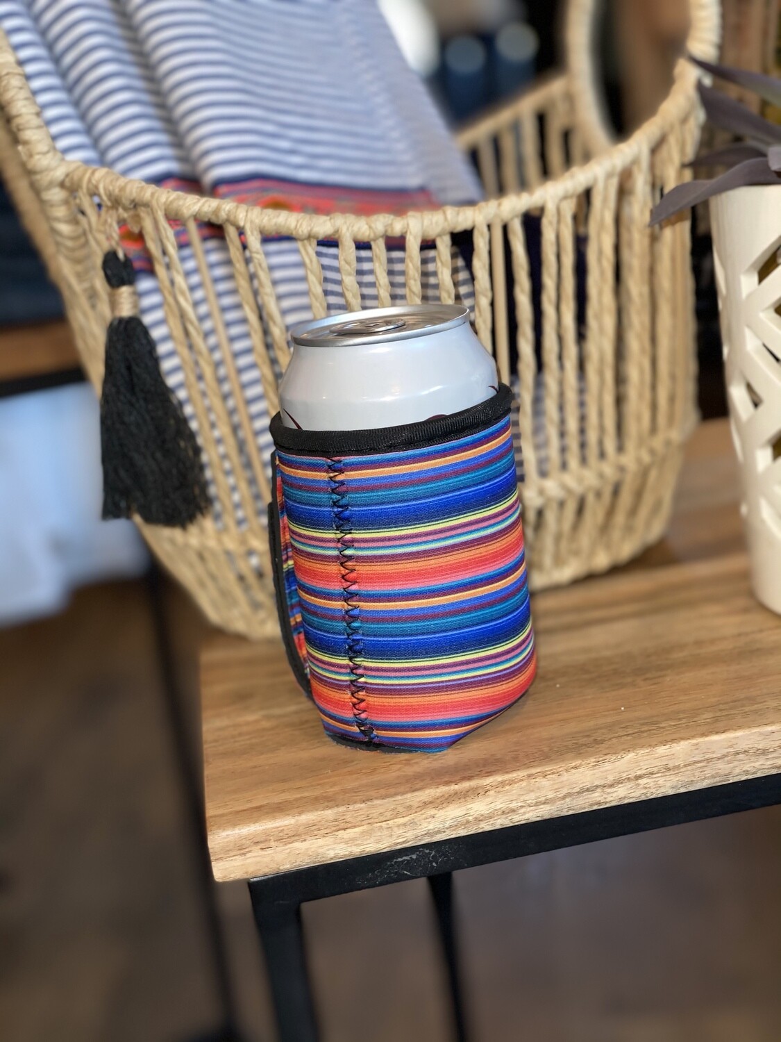 Orange Serape Regular 12oz Can Handler