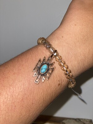 Aztec Charm Bracelet