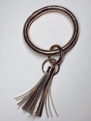 Rose Gold Keychain Bangle