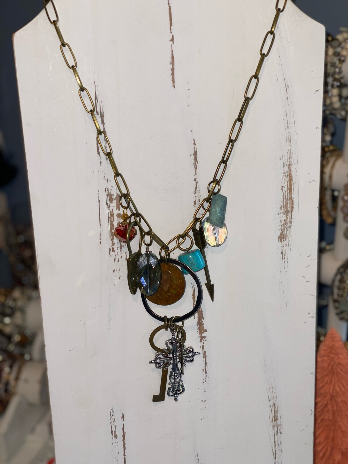 Mixed Charm Necklace 