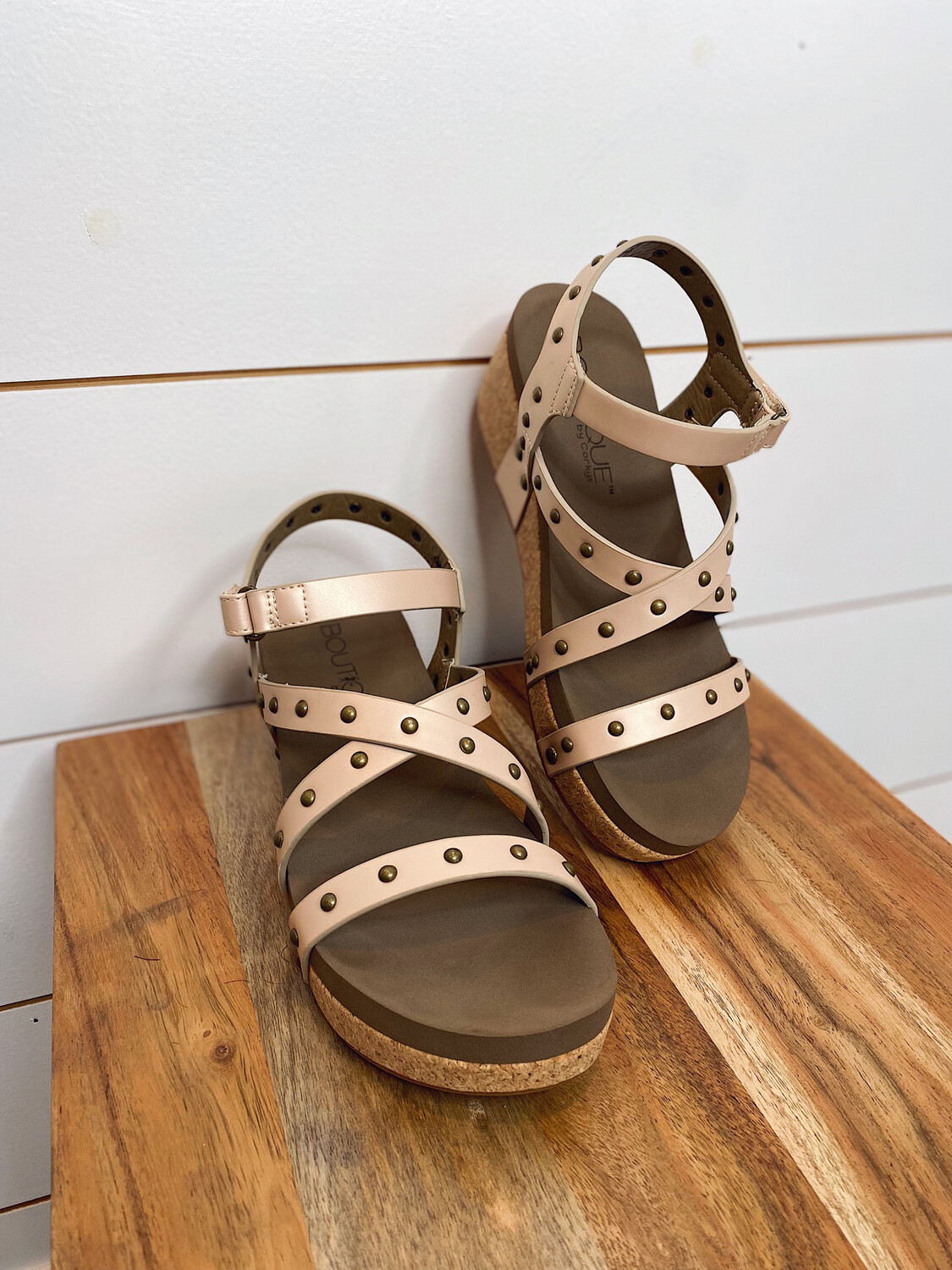 Champagne Corky's Under The Sun Wedges