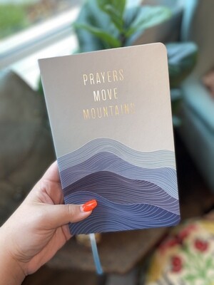 Prayers Move Mountains Notebook