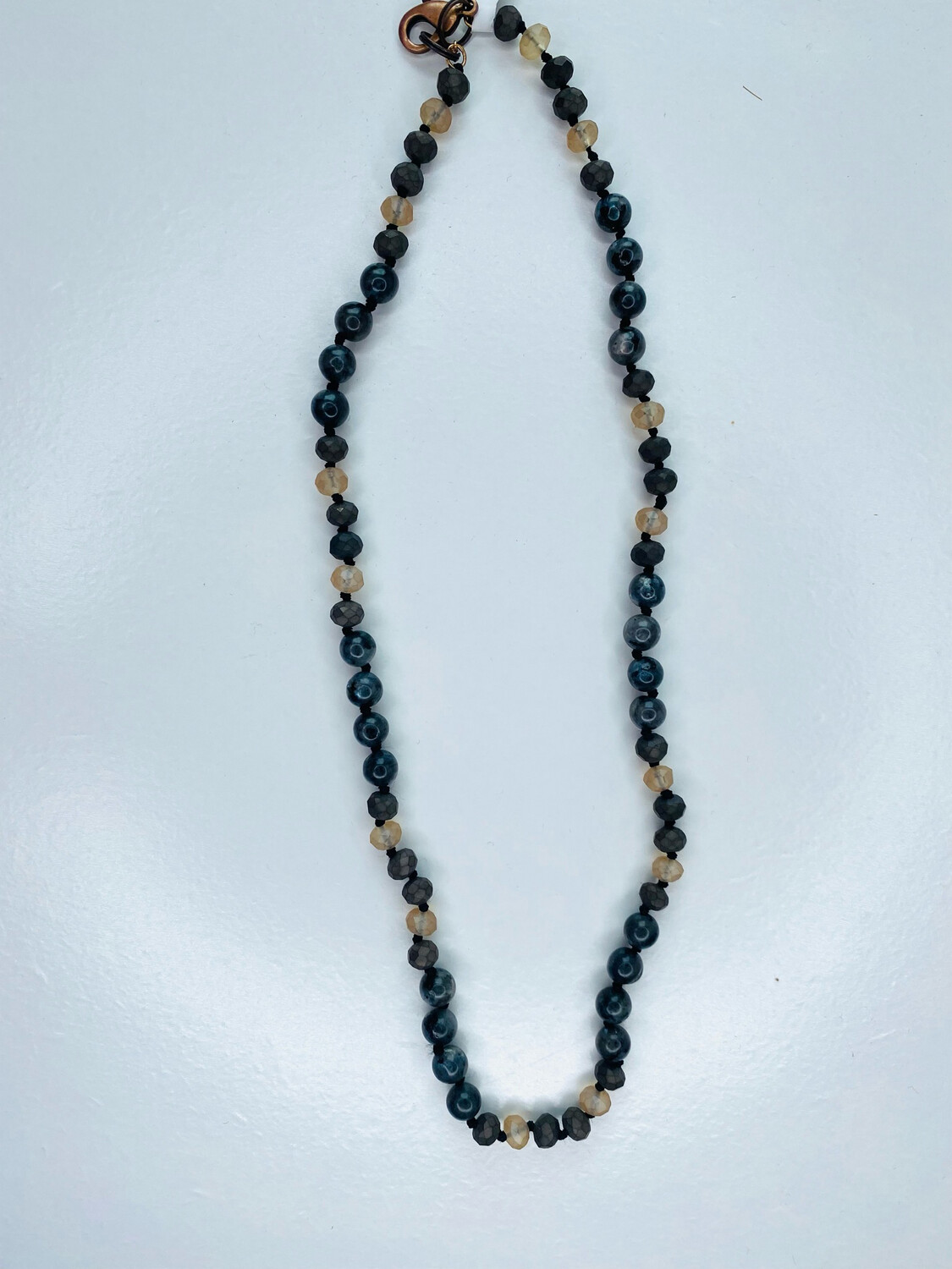 22" Charcoal Mix Necklace