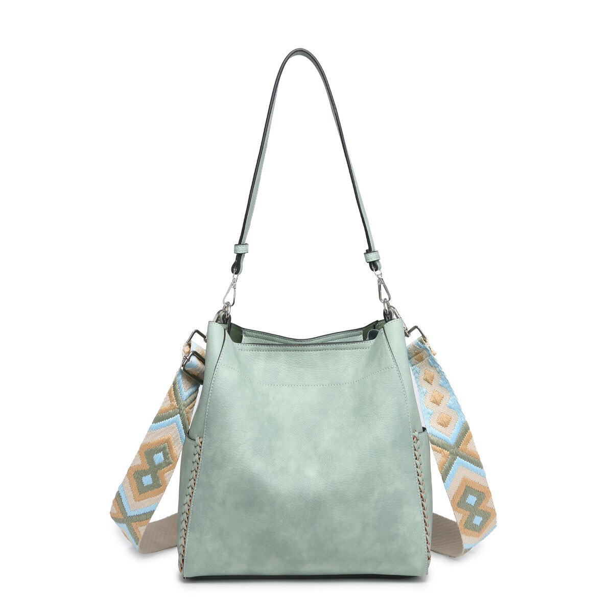 Teal Penny 2-in-1 Purse With 2 Straps