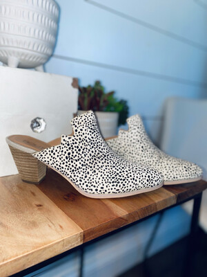 White Speckled Corky's Woodlands Mules