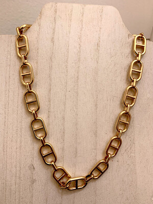 Gold Tab Necklace