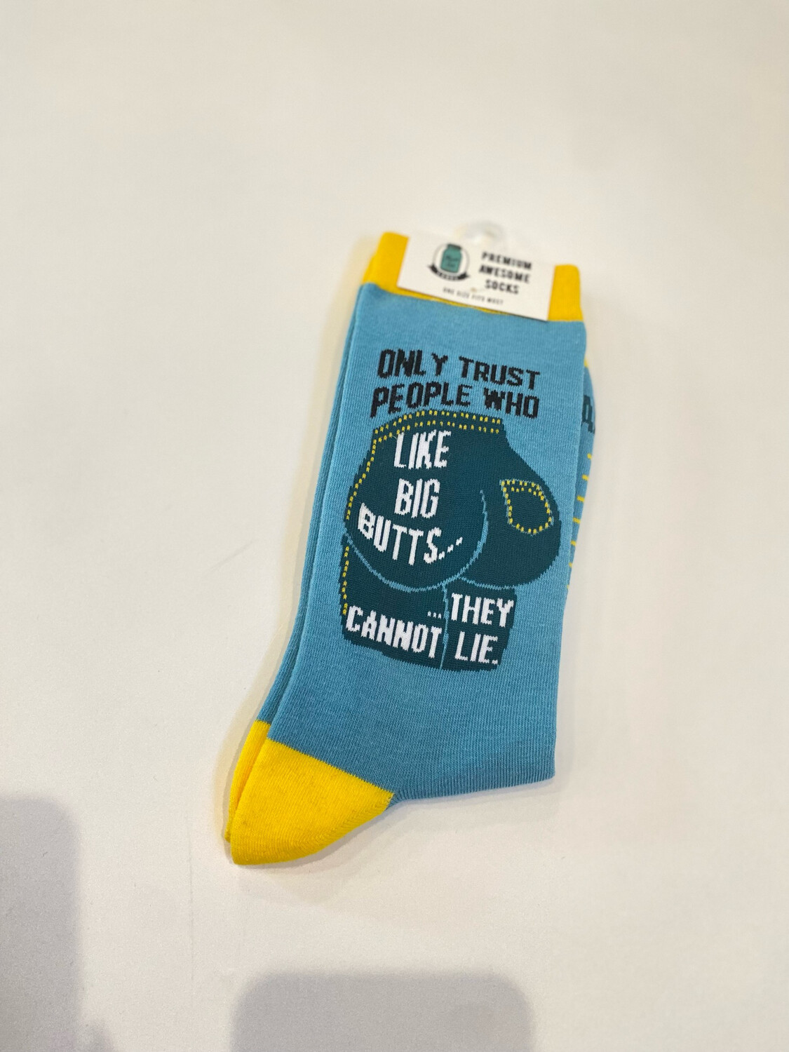 Big Butts, They Cannot Lie Men's Socks