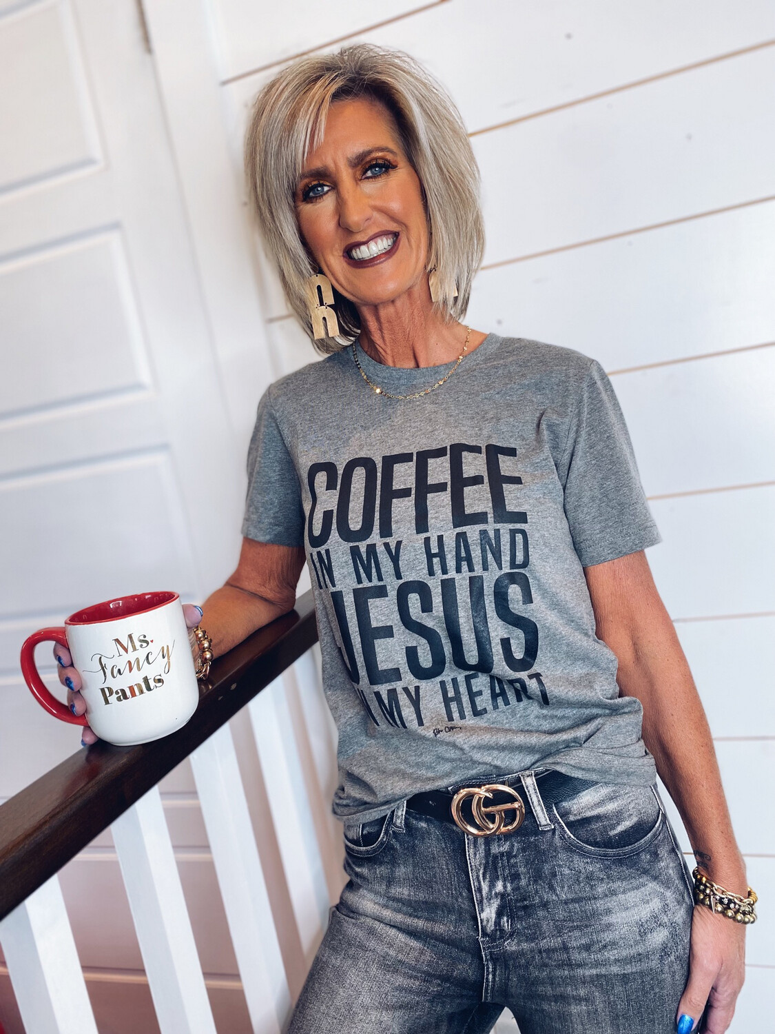 Coffee & Jesus Graphic Tee 