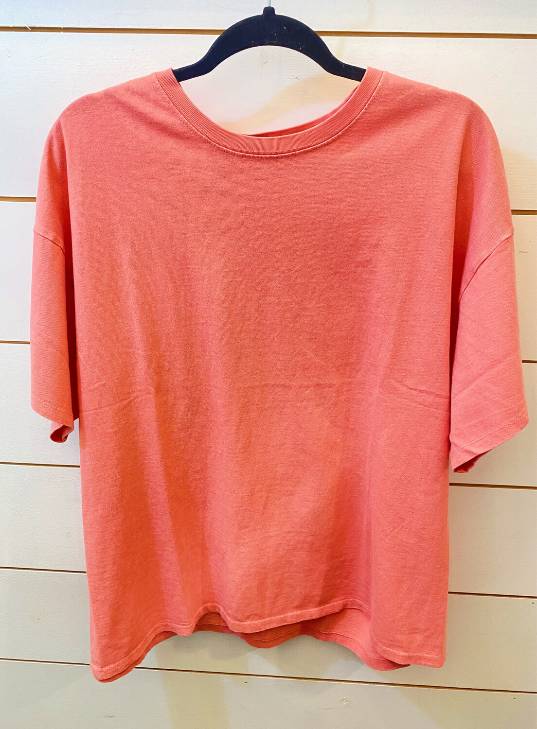 Coral Oversized T-Shirt
