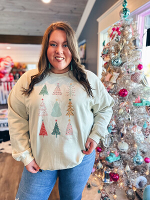 Christmas Trees Crewneck