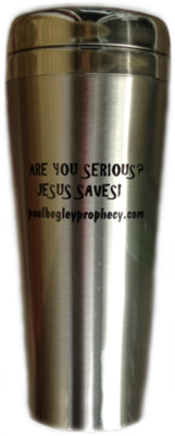 SILVER Stainless Steel Travel Mug