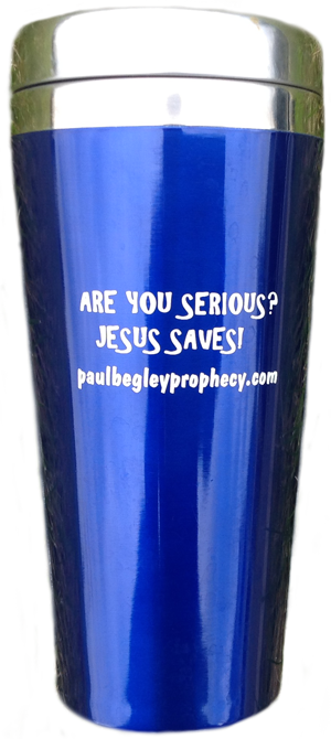 BLUE Stainless Steel Travel Mug