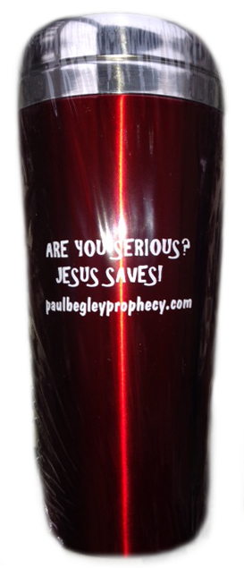 DARK RED Stainless Steel Travel Mug