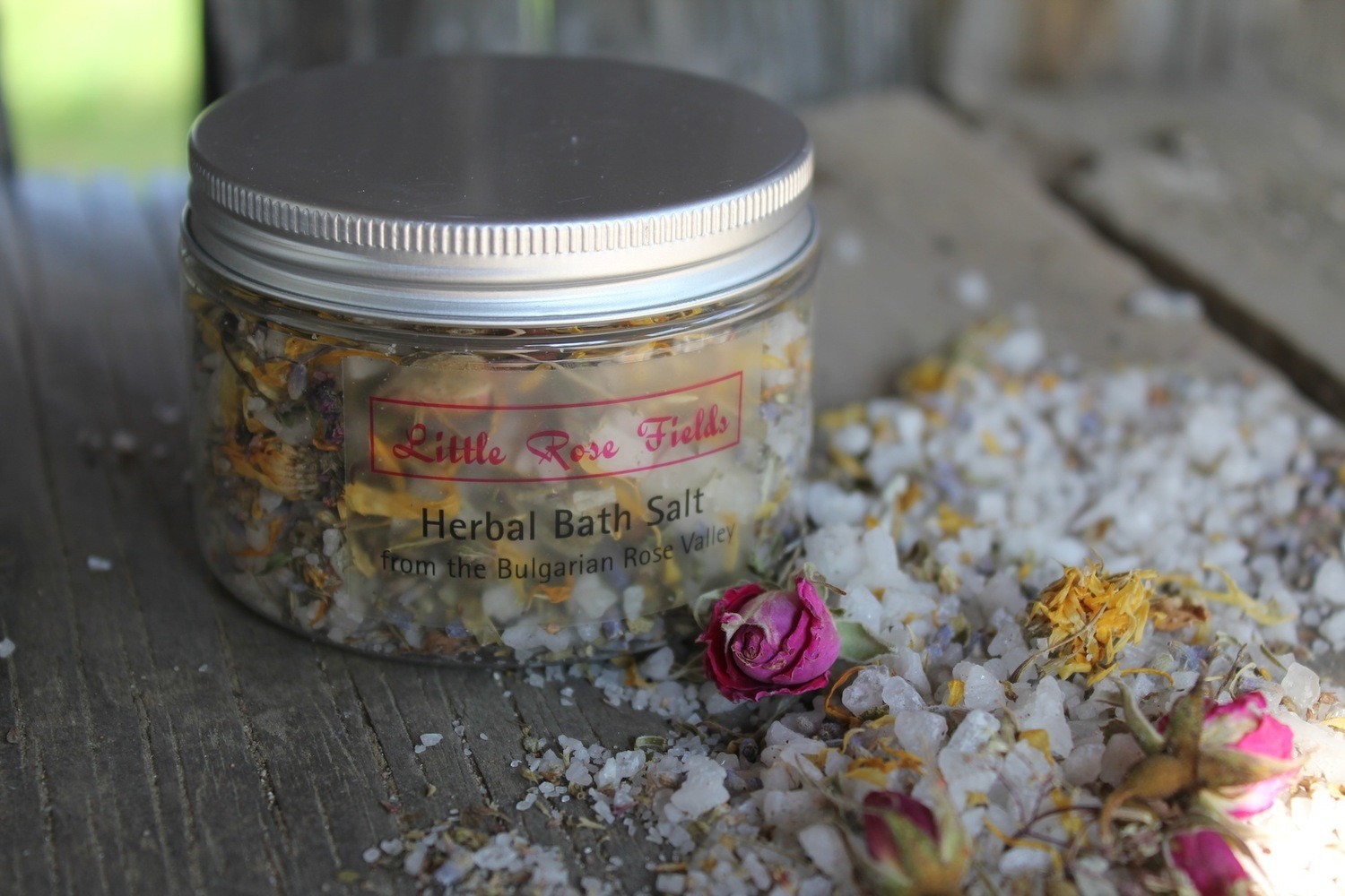 Herbal Bath Salt Store Little Rose Fields