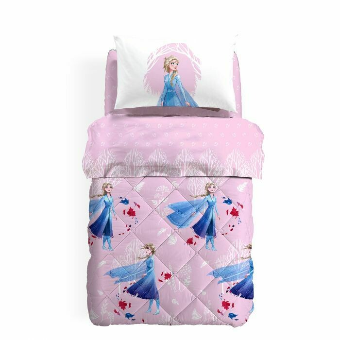 Copriletto Trapuntato Disney Frozen Natura - Caleffi Copriletto Trapuntato Disney Frozen Natura - Caleffi