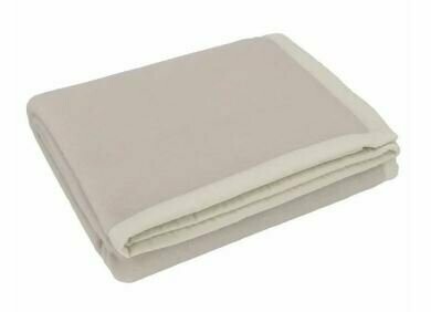Coperta in Lana Vergine Elsa - Somma, Misura: Matrimoniale 220x250cm, Variante: Beige chiaro