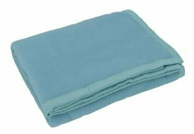 Coperta in Lana Vergine Daisy - Somma, Misura: Matrimoniale 220x250cm, Variante: Celeste