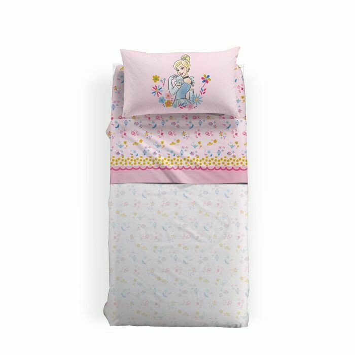 Completo Lenzuolo Disney Princess Romance - Caleffi
