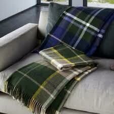 Plaid in puro Lambswool Merino Kilt- Somma 1867