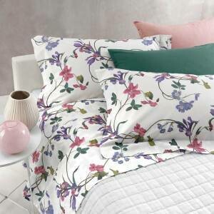 Completo Lenzuolo Iris in Percalle - Gabel