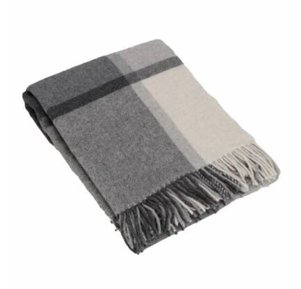 Plaid Pura Lana Merino Cork - Somma 1867, Misura: 130x190cm, Variante: Grigio