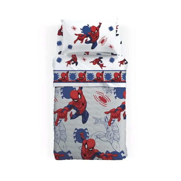 Copriletto Trapuntato Spider-man America Marvel - Caleffi