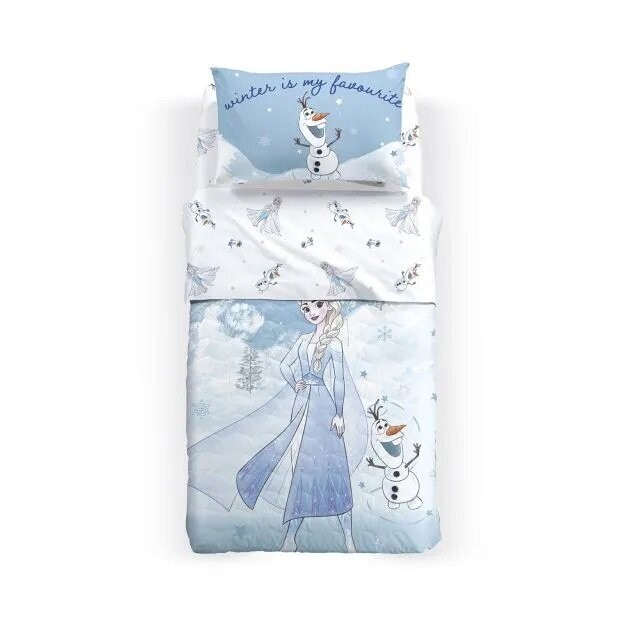 Completo Lenzuolo Disney Frozen Winter - Caleffi