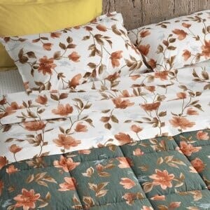 Completo Lenzuolo Eternity in percalle - Gabel