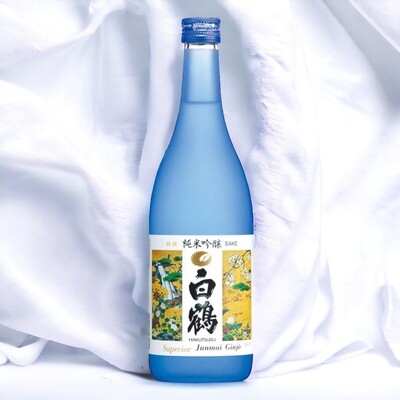 SAKE HAKUTSURU Superior junmai Ginjo SAKE HAKUTSURU Superior junmai Ginjo