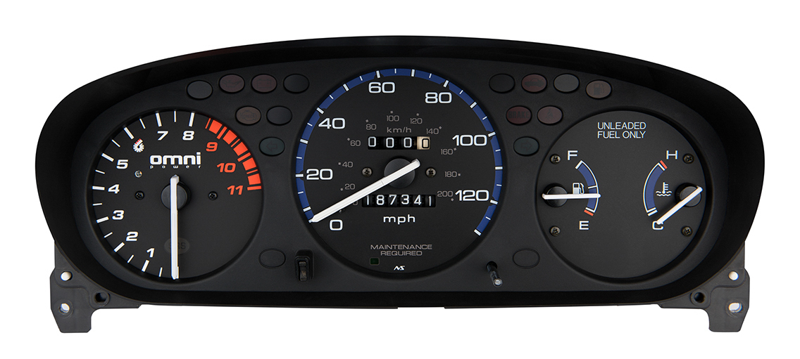 Honda EK 8500 RPM Tachometer With Adjustable Shift Light TACH-8500-EK