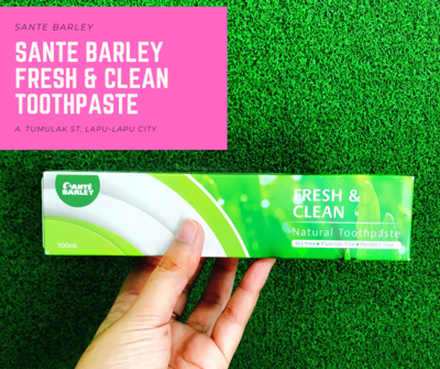 Fresh &amp; Clean Natural Toothpaste