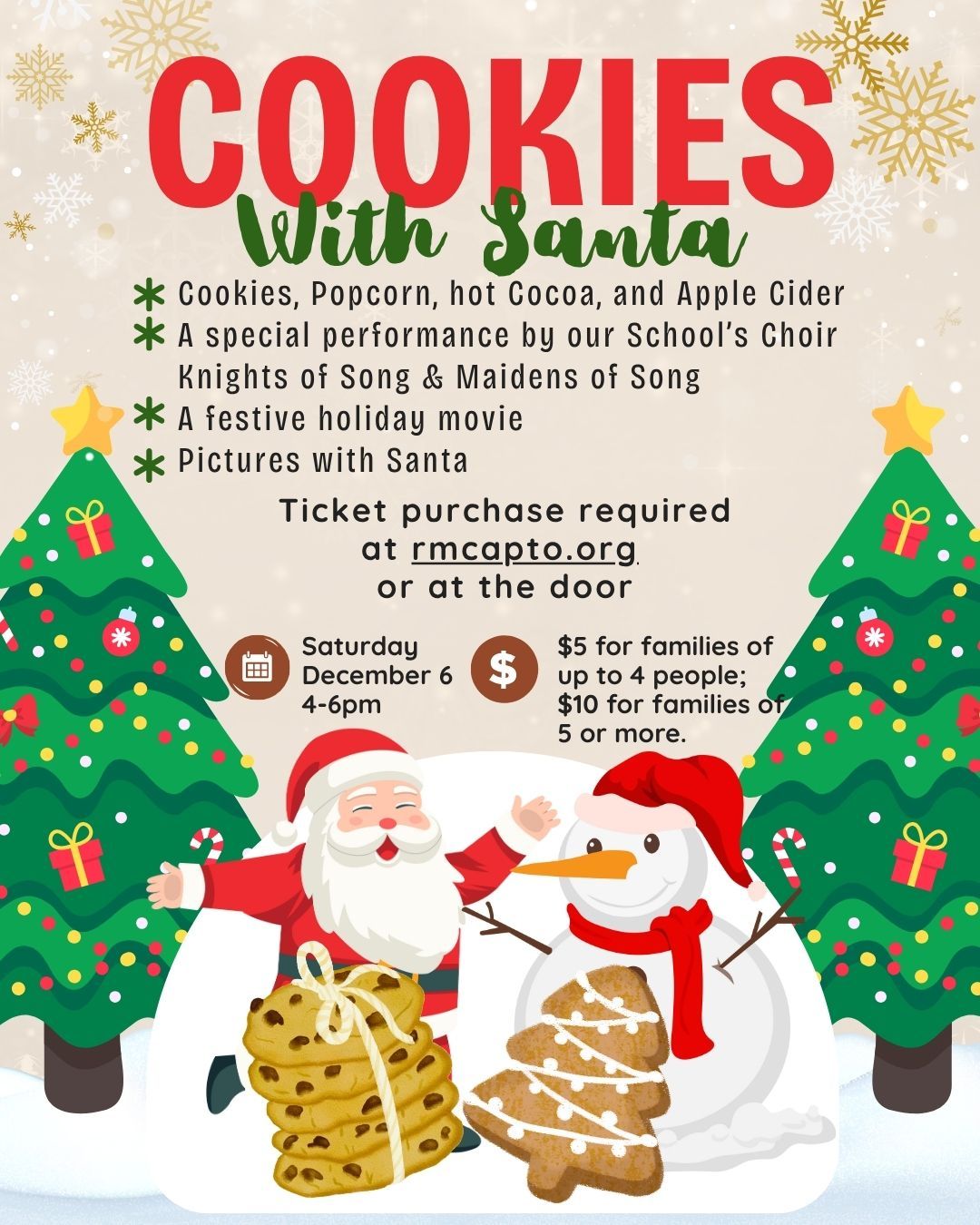 Cookies with Santa