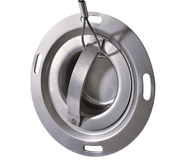 Stainless Steel Inspection Plugs, Diameter:: 2.5" (64 MM)