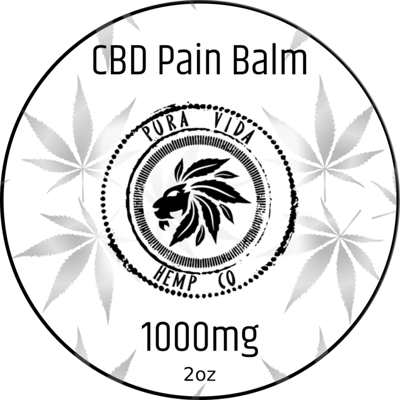 CBD Pain Relief Balm for topical use - Lab Tested - THC Free