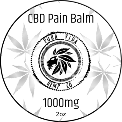 CBD Pain Relief Balm for topical use - Lab Tested - THC Free