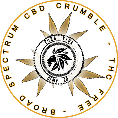 CBD + CBG Distillate (aka “Crumble” ) - Lab Tested - THC Free