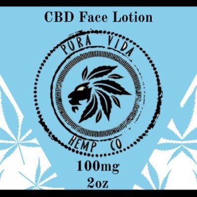 ​CBD Face Lotion with Hemp Seed Oil - Lab Tested - THC Free