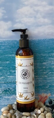 CBD Massage Oil - MCT formula - Lab Tested - THC Free