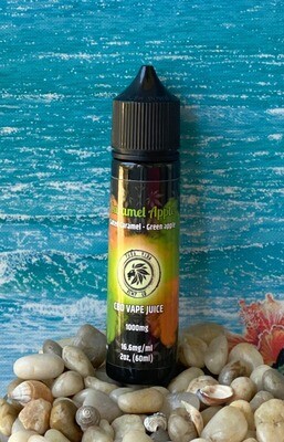 Caramel Apple (Salted Caramel &amp; Green Apple) CBD vape juice - Lab Tested - THC Free
