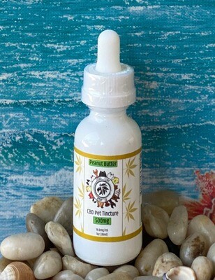 CBD Pet Tincture Peanut Butter - Lab Tested - THC Free