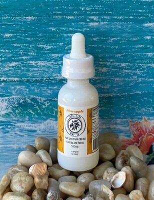 Full-Spectrum Tincture Pineapple
(Energy and Focus) - Lab Tested -
