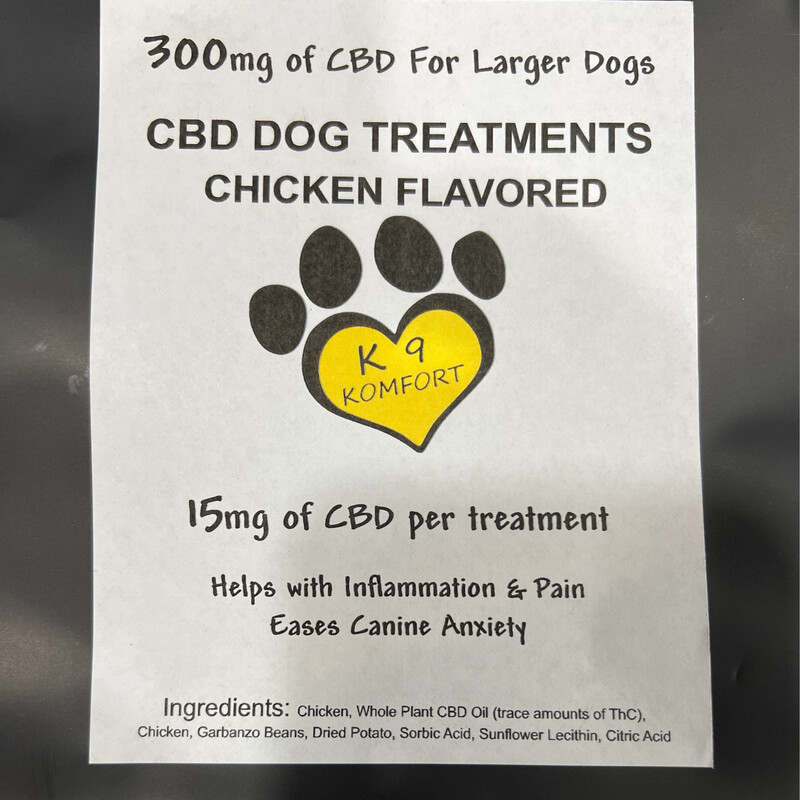 Dog Treatments with Full Spectrum CBD 300mg