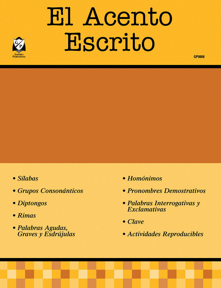 El Acento Escrito (Non-interactive eBook)
