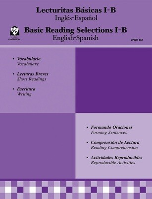 Lecturitas Básicas I-B (Spanish/English)