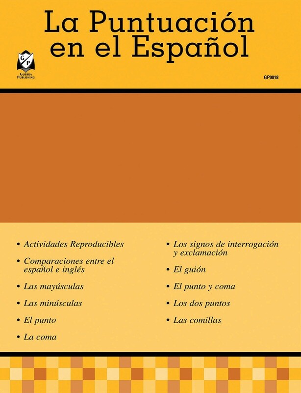 La Puntuación en el Español (Interactive eBook)