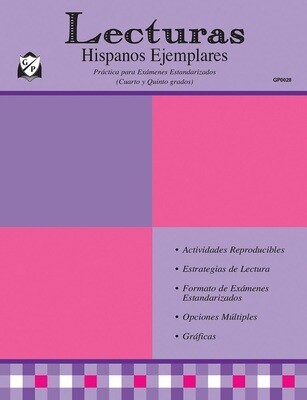 Lecturas, Hispanos Ejemplares (Non-interactive eBook)