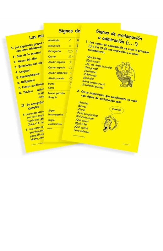 Language Arts Chart Set (11 charts)